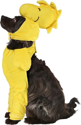 Vista 3 de Rubies Peanuts: Disfraz de Woodstock para mascotas para perros o gatos, talla M