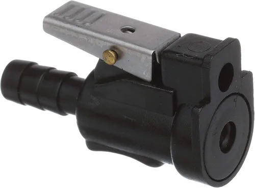 Vista 3 de Seachoice Conector de combustible de lujo para manguera Evinrude/Johnson, hembra, 5/16 pulgadas Barb, negro