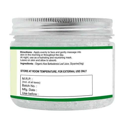 Vista 3 de Raslok Gel de aloe vera, gel de aloe natural 99% puro, para hidratar la piel y el cabello, hidratante duradero, calmante e hidratante, no pegajoso