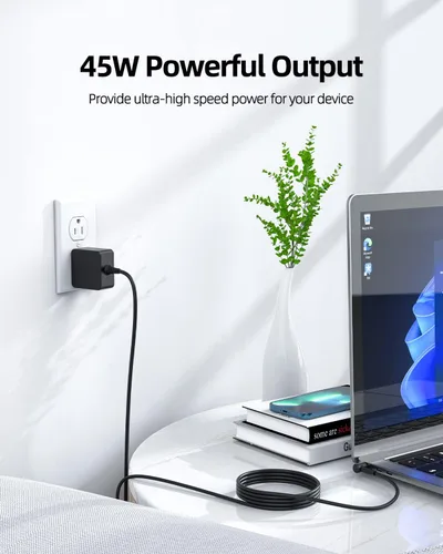 Vista 6 de Cargador de portátil de 45 W y 33 W para Asus VivoBook Go 15 E510 E510M E510MA E410M E410MA L510 L510M L510MA L210 L210M L210MA X512 X512JA F510