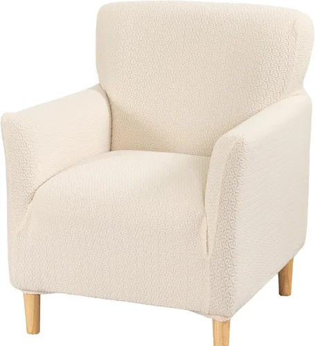 Vista 11 de Fundas de jacquard para sillón de banquete, fundas suaves para sillón de 1 pieza, fundas elásticas para silla de sala de estar, antideslizantes
