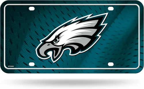 Vista 6 de Rico Industries Placa de matrícula de metal unisex para adultos de la NFL