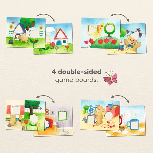 Vista 2 de HABA My Very First Games - Colores y formas de Teddy (Hecho en Alemania)