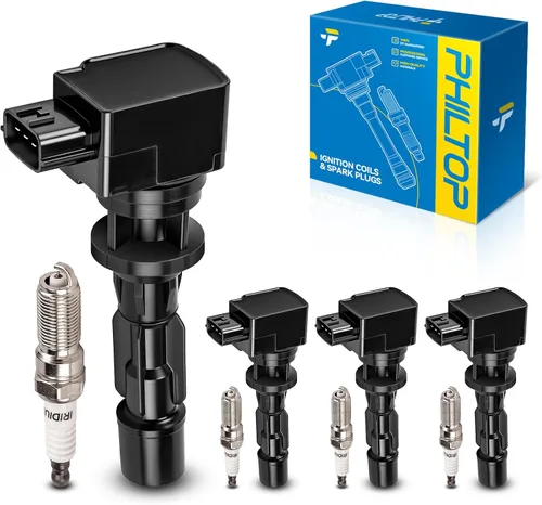 Vista 23 de PHILTOP UC15 Paquetes de Bobina de Encendido Compatibles con Volkswagen 1951-1953 1965 1967-1979 Beetle, 1971-1979 Super Beetle, MG 1962-1974 MGB
