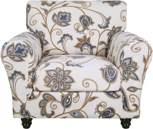 Vista 47 de SearchI Funda elástica para sofá, funda para sillón de 2 piezas con funda de cojín separada para silla, protector de muebles lavable para sala