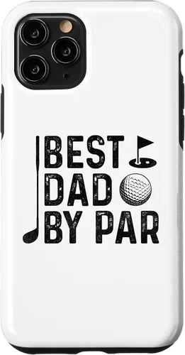 Vista 10 de iPhone 15 Best Dad By Par For Golfers Father's Day Case