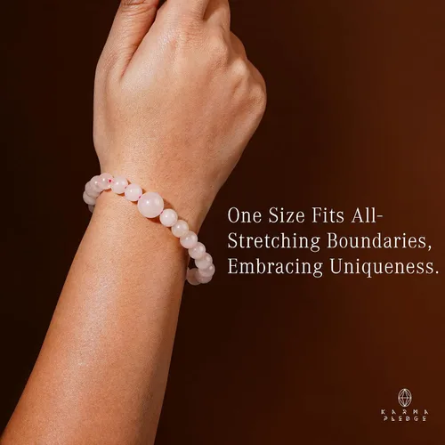 Vista 6 de Pulseras de cristal curativo para mujeres y hombres, espiritual, energía positiva y equilibrio, pulseras de cuentas de cristal natural hechas a mano