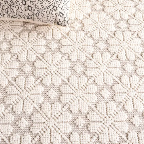Vista 7 de SAFAVIEH Vermont Collection - Alfombra de pasillo, 2 pies 3 pulgadas x 6 pies, color marfil, lana hecha a mano, ideal para zonas de alto tráfico