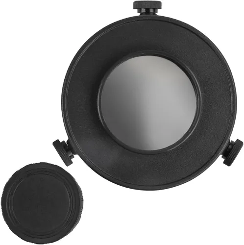 Vista 8 de Celestron EclipSmart - Filtro de telescopio de eclipse solar seguro – Cumple con las normas ISO 12312-2:2015 (E) – Funciona con telescopios AZ y EQ