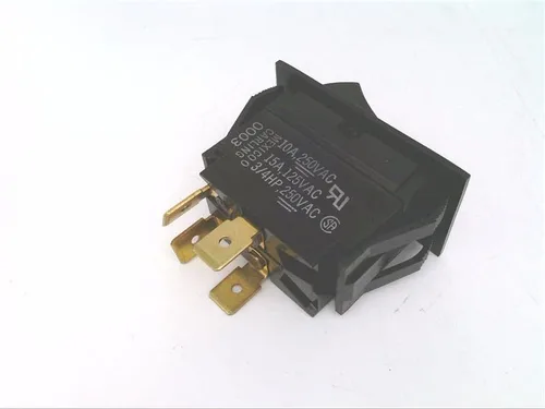 Vista 3 de Interruptores basculantes SPST ON-NONE-OFF BLK (1 pieza)
