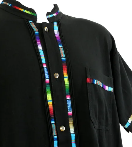 Vista 5 de Ethnic Identity Camisa mexicana Toluca
