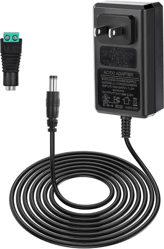 Vista 9 de Fuente de alimentación de 24 V con certificación UL, transformador de bajo voltaje de 24 voltios, Paquete de 2 CC 24V 2.5A 60W