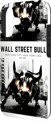 Vista 2 de Stock Market Wall Street Bull Day Trading Phone case Case for iPhone 17