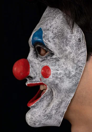 Vista 5 de Máscara clásica de payaso feliz