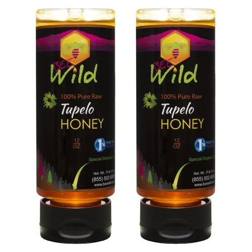 Vista 22 de Bee Wild 100% Pure Raw Honey - Gallberry 12 onzas