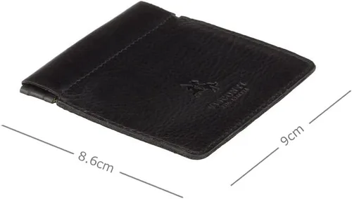 Vista 7 de Visconti CP7 - Monedero pequeño de cuero para hombre, monedero o llavero, Marrón, Monedero de cuero pequeño monedero monedero cambio monedero