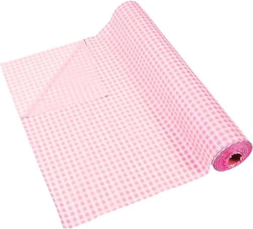 Vista 8 de Fun Express Rollo desechable de plástico a cuadros para manteles de fiesta, mantel azul y blanco para celebraciones de Oktoberfest, picnic