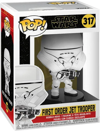 Vista 7 de Funko Pop! Star Wars: Episodio 9, El ascenso de Skywalker - Sith Jet Trooper