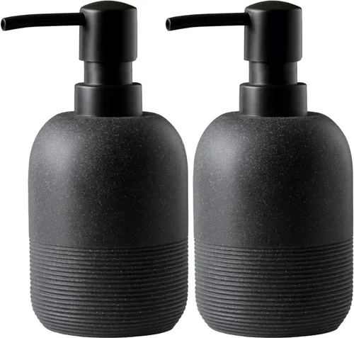Vista 10 de Dispensador de Jabón GalDal Beige, Dispensador de Loción de Manos para Encimera de Baño, Dispensador de Jabón para Cocina.