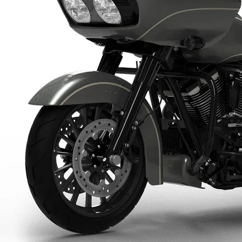 Vista 65 de HR3 Guardabarros delantero de whisky ámbar a juego compatible con Street Glide FLHX 2014 y Road Glide FLTRX 2016 (reemplazo para OEM)