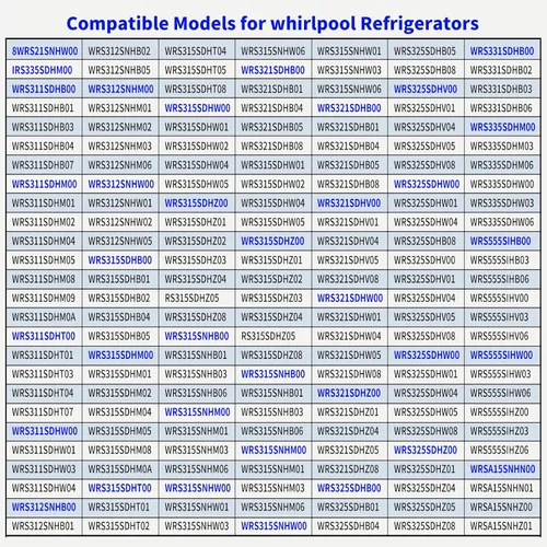 Vista 5 de 2 unidades mejoradas W11239961 W10900538 para puerta de refrigerador compatibles con refrigerador Whirlpool, reemplazo 4591452, AP6333410