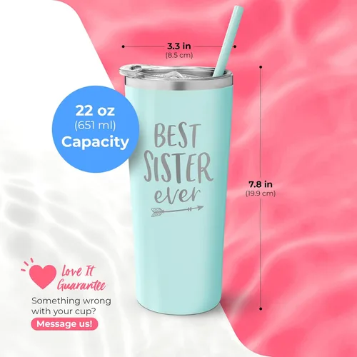 Vista 5 de Vaso aislado de acero inoxidable con tapa de cierre deslizante y pajita, tazas aisladas para café, vino y viajes, tazas personalizadas y divertidas