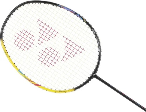 Vista 3 de YONEX Raqueta de bádminton de grafito serie Astrox Lite (G4, 2.72 oz, 30 libras de tensión) (Astrox 01 Amarillo Negro)