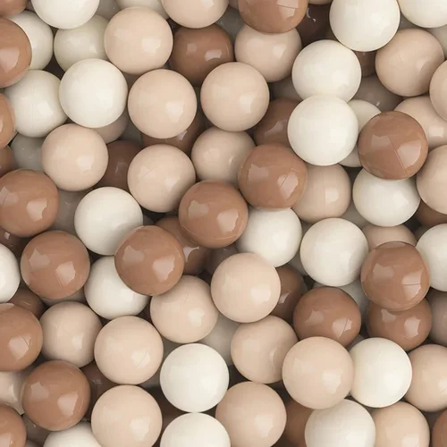 Vista 15 de Paquete de 100 pelotas para piscina de bolas - Bolas de plástico a prueba de aplastamiento y libres de BPA para carpa, casa de juegos, juguete