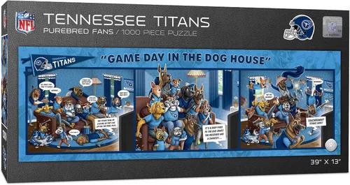 Vista 27 de YouTheFan NFL Game Day in The Dog House - Rompecabezas de 1000 piezas
