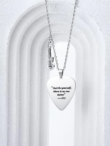 Vista 4 de COTATI Citas Guitarra Collar Trajes Joyas Accesorios Inspirados Fans Regalo Merch
