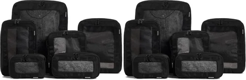 Vista 33 de Aerotrunk Cubos de embalaje de compresión para viajes, paquete de 2, beige