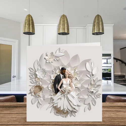Vista 3 de Stuff4 Tarjetas de boda para parejas – Mejor día – Felicitaciones feliz regalos de compromiso, felicitaciones bien hechas, tarjetas de felicitación