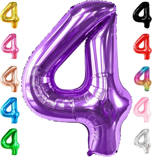 Vista 87 de KatchOn Globo negro del número 1 de 40 pulgadas, globo de feliz cumpleaños