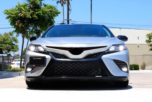 Vista 5 de iJDMTOY Kit de luz antiniebla LED estilo JDM especificaciones OEM ámbar amarillo 15W compatible con 2018-2020 Toyota Camry SE y XSE, incluye (2)