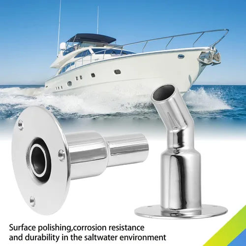 Vista 6 de Accesorio de tubo de escape a través del casco, acero inoxidable de 0.996 pulgadas (0.945 in), tubo de escape 316 a través del casco, accesorios