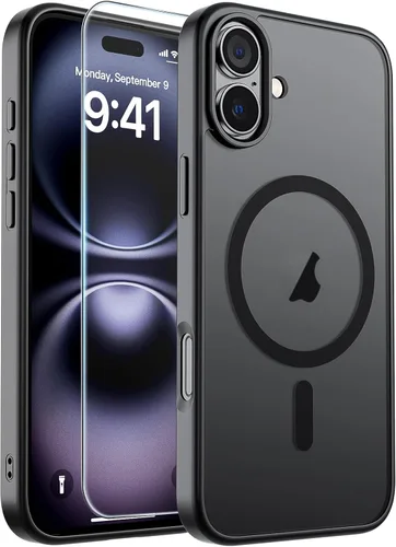 Vista 28 de SUPFINE Funda magnética para iPhone SE 2022 (3ª)/2020 (2ª), iPhone 8 (compatible con MagSafe) (protección contra caídas de grado militar), funda