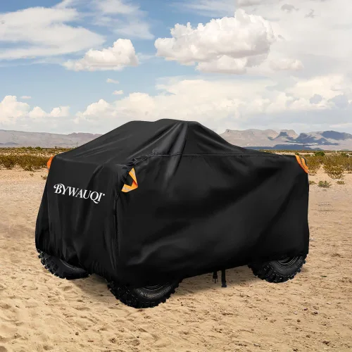 Vista 7 de Funda impermeable para cuatrimoto de 4 ruedas, resistente al polvo, anti rayos UV, resistente al viento, para todo tipo de clima