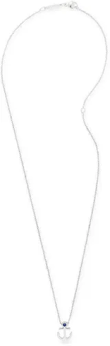 Vista 2 de Alex and Ani Path of Symbols Collar ajustable para mujer colgante de ancla plata de ley de 48 a 177in