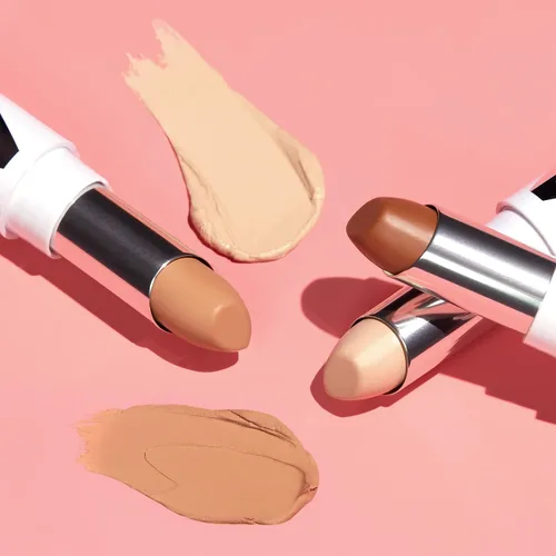Vista 2 de Almay Corrector de Comodidad que Perfecciona la Piel, Maquillaje Facial, Cobertura Completa, Acabado de Aspecto Natural, Libre de Crueldad, Medio