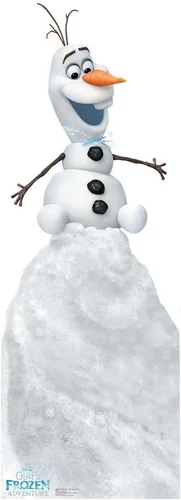 Vista 13 de Figuras de cartón de Frozen, se sostienen solas, Anna, talla única