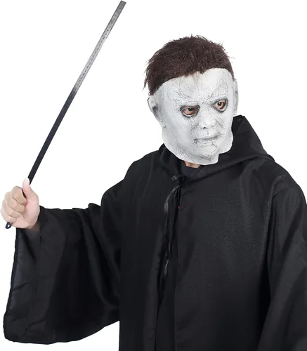 Vista 3 de Máscara de terror de Halloween de Michael Myers