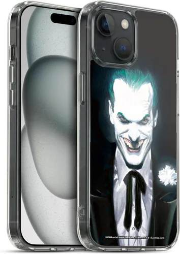 Vista 64 de Head Case Designs Funda de gel suave con licencia oficial de The Joker DC Comics Arkham Asylum Character Art compatible con Apple iPhone 7