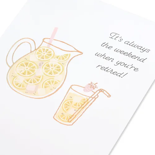 Vista 5 de Tarjeta de jubilación American Greetings (Diviértete y disfruta)