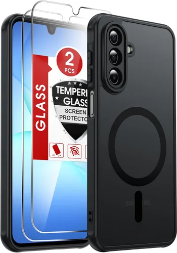 Vista 50 de LeYi Funda para teléfono Samsung-S23: protector de pantalla e imán MagSafe Púrpura