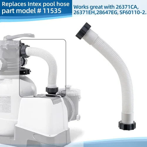 Vista 4 de 11535 Manguera de bomba de filtro de arena para piscina, reemplazo