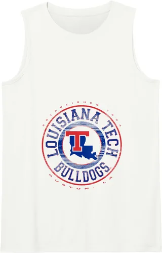 Vista 8 de Louisiana Tech Bulldogs Showtime - Camiseta sin mangas con licencia oficial, Negro