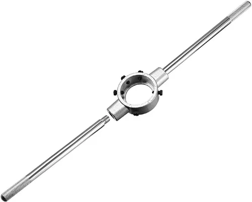 Vista 3 de uxcell Llave de mango redondo de 2.559 in, para troquel redondo métrico M30-M36/1.850 in-2.559 in, con mango moleteado