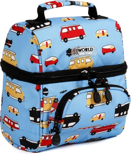 Vista 31 de J World Corey Bolsa de Almuerzo para Niños. Lonchera con Aislamiento para Niños y Niñas, Diente de León