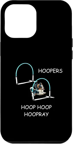 Vista 6 de iPhone 15 Dog Agility Dog Hoopers Papillon - Hoop Hoop Hoopray Case