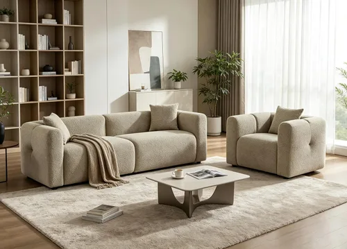 Vista 16 de VANOMi Sillón de gran tamaño de 42 pulgadas de ancho con almohada, color gris pardo Topo